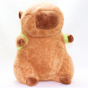 عروسک پولیشی اورجینال کاپی بارا 36 سانتی با کیف لاکپشت_عروسک